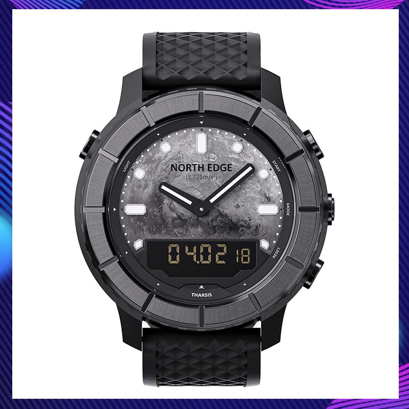 Altimeter Compass Watch - Relógio esportivo masculino North Edge Tharsis