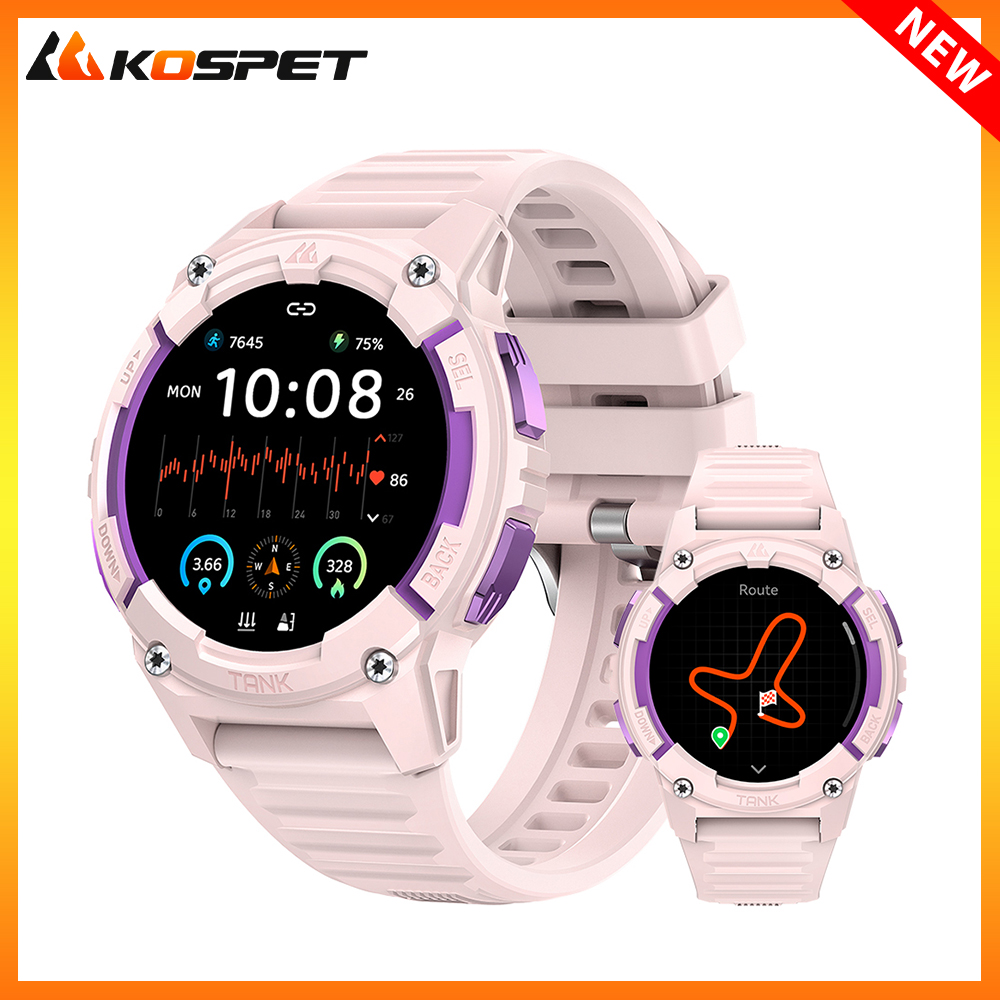 Smartwatch Watches For Women With Gps - Kospet tanque s2 gps relógios inteligentes