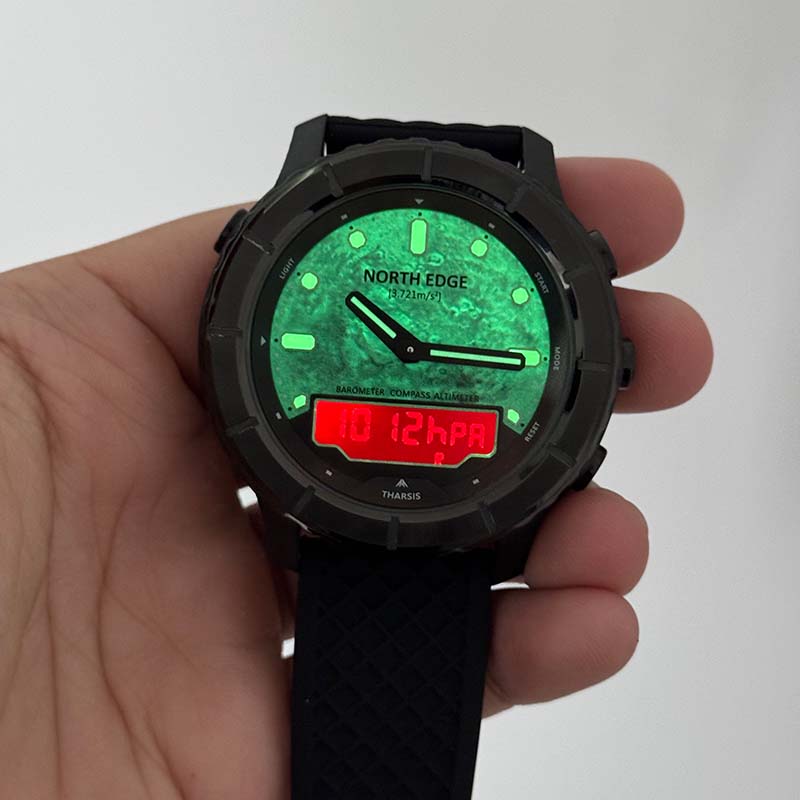 Relógio esportivo masculino No - Altimeter Compass Watch avaliação e preço