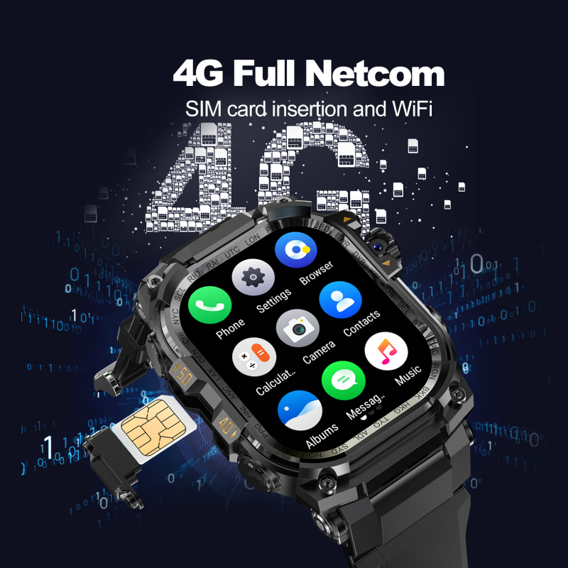 4g android masculino feminino  - Smartwatch Watches For Women With Gps avaliação e preço