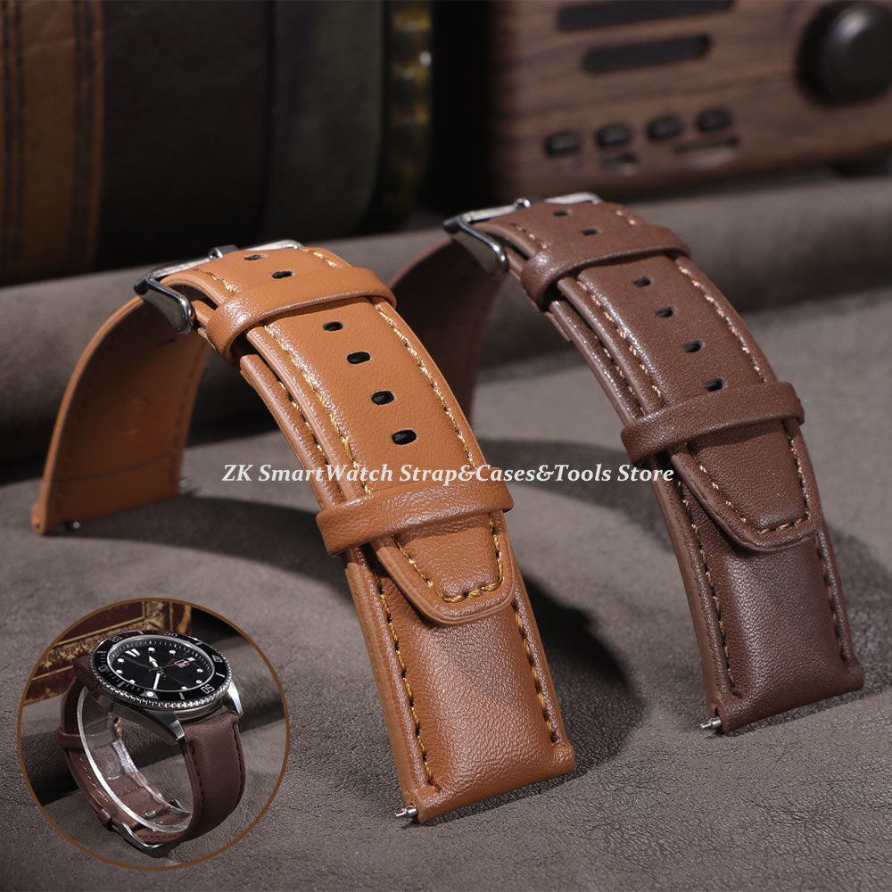 Pulseira de relógio de couro 2 - Smartwatch Vintage Watches For Women avaliação e preço