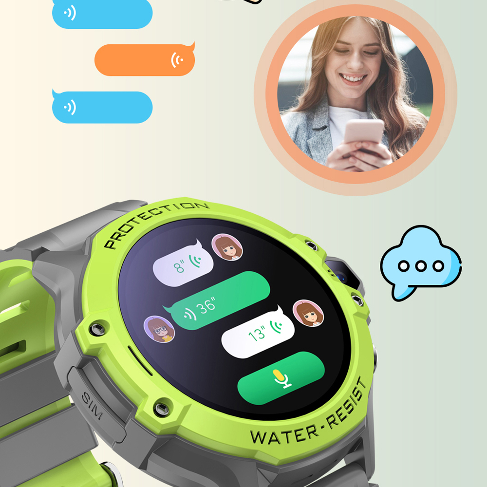 Relógio Infantil VALDUS VK55 c - Smartwatch Watches For Kids With Gps avaliação e preço
