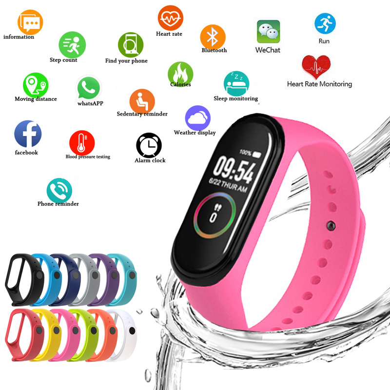 M4 relógios inteligentes pulse - Smartwatch Watches Brands For Women avaliação e preço