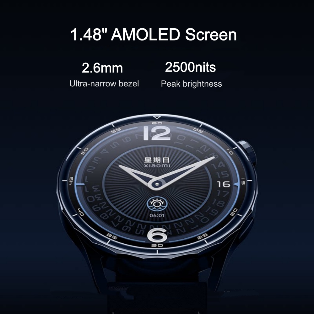 Versão Global do Xiaomi Watch  - Timex Watches Smartwatch avaliação e preço