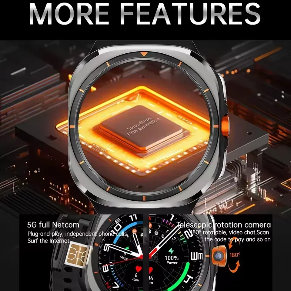 Relógio inteligente U8 4G 5G c - Smartwatch Watches For Women With Gps avaliação e preço