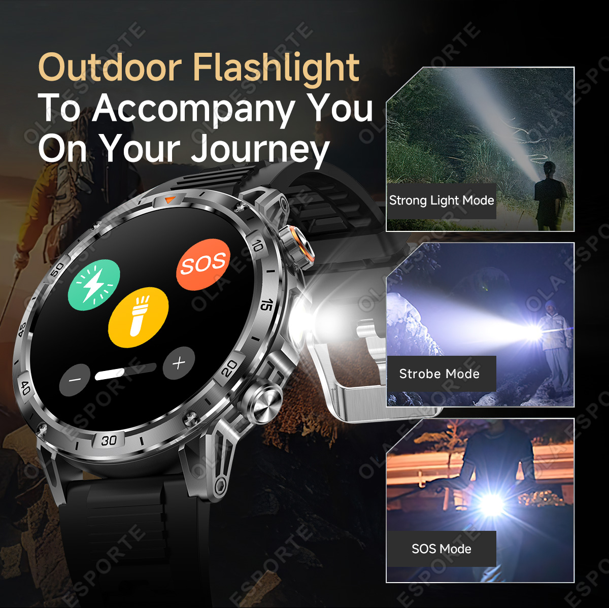 Novo Smartwatch GPS 2026 para  - Altimeter Compass Watch avaliação e preço